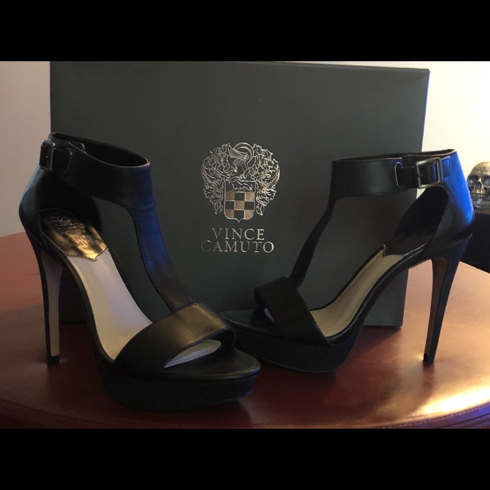 Vince Camuto Leather Heels